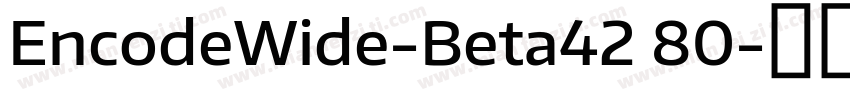 EncodeWide-Beta42 80字体转换